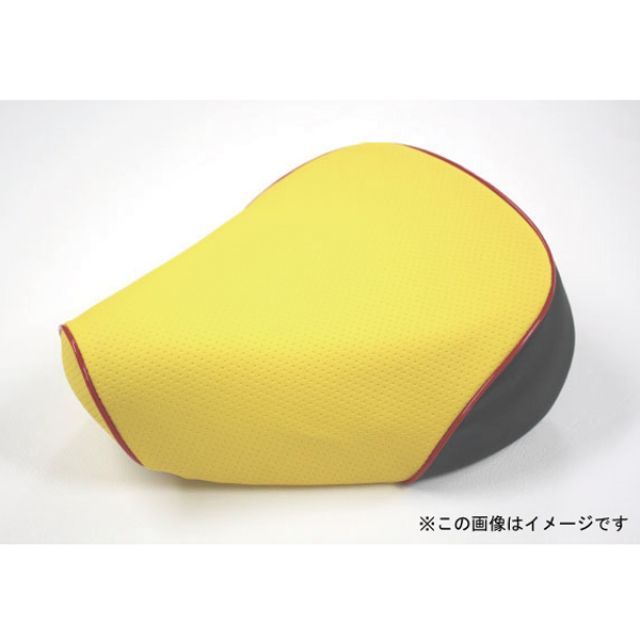 グロンドマン PCX125 PCX125 国産シートカバー エンボスイエロー タイプ 張替 仕様 赤パイピング 型式 初期/EPSエンジン Gron…