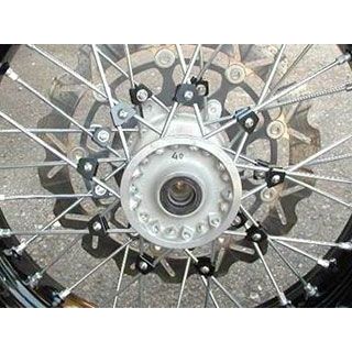 アウテックス 690SMC/690SMC R スポークブースター リア用 カラー ブラックアルマイト OUTEX バイク