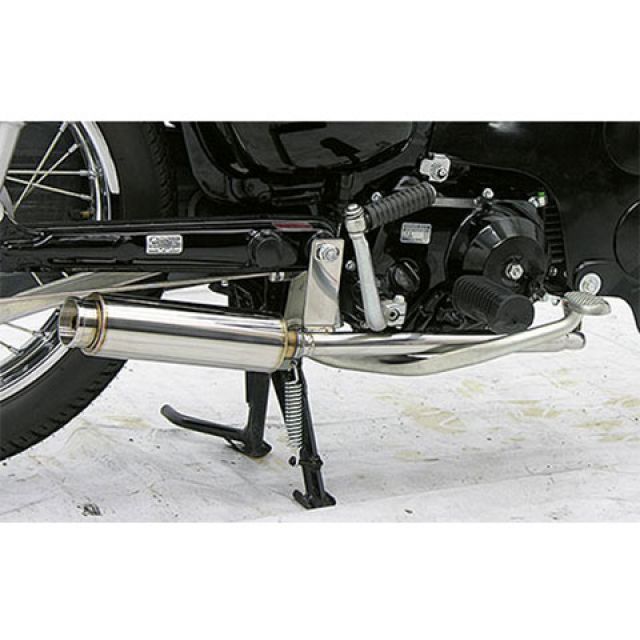 るい  ウイルズウィン カブ50 カブ50 JBH AA01 用 ロッドサイレンサ マフラ