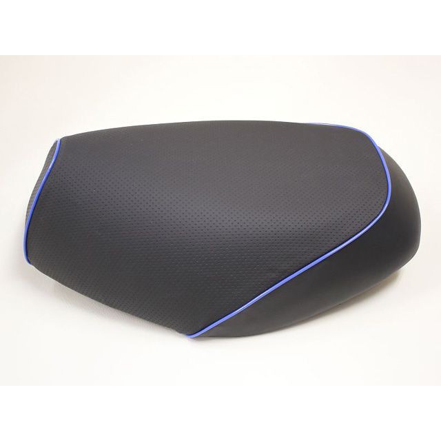 グロンドマン トゥデイ 国産シートカバー エンボス黒 タイプ 張替 仕様 青パイピング 型式 2型インジェクション Grondement バイクの通販は