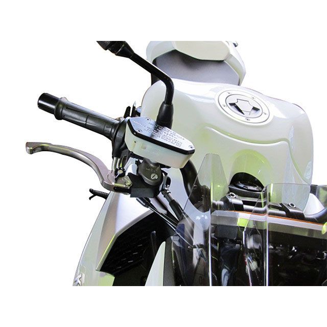 ユーカナヤ Ninja400/ニンジャ400 ツーリングタイプ アルミ削り出しビレットレバー（レバーカラー：ブラック） カラー 調整アジャスター：ゴ…_4