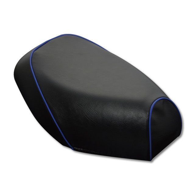 グロンドマン リード90メットイン リード90メットイン（HF05） 国産シートカバー 黒 タイプ 張替 仕様 青パイピング Grondement