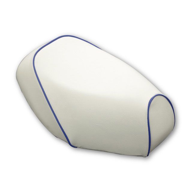 グロンドマン リード90メットイン リード90メットイン（HF05） 国産シートカバー 白 タイプ 張替 仕様 青パイピング Grondement …の通販は