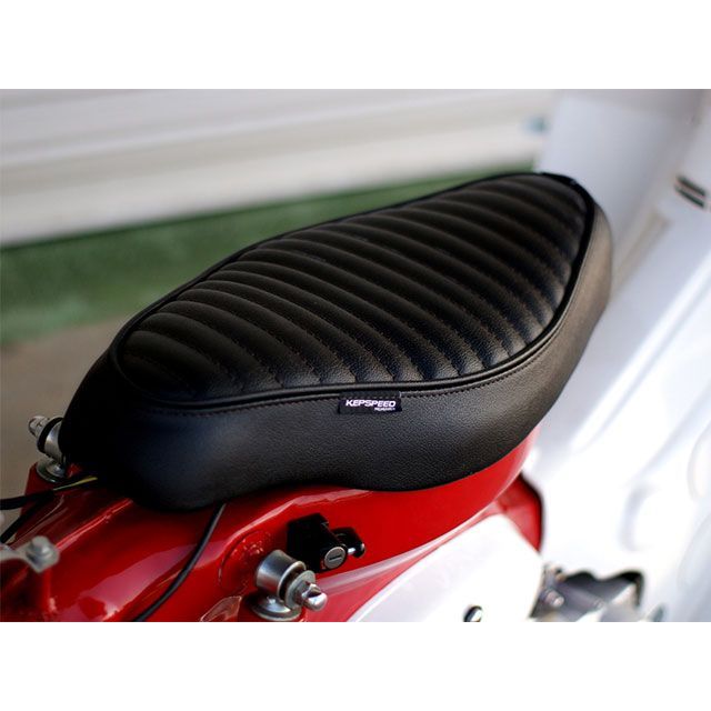 ケップスピード カブ カブ用 タックロール カスタムシート（ブラック） KEPSPEED バイクの通販は