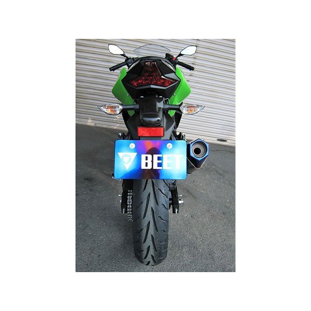 ビートジャパン Ninja250 NASSERT Evolution Type II フルエキゾーストマフラー（ブルーチタン） BEET_3