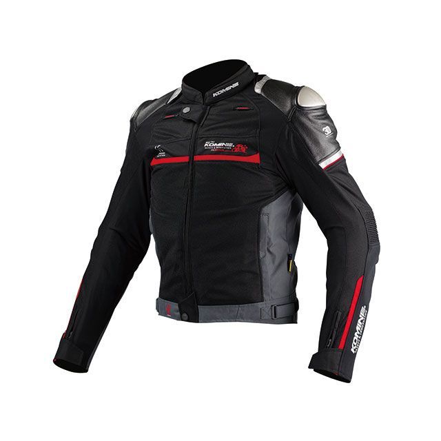 コミネ JJ-001 チタニウムメッシュジャケット（ブラック） サイズ S KOMINE バイクの通販は