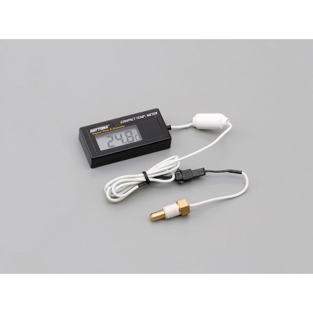 デイトナ 汎用 デジタルコンパクトテンプメーター（水温計） −19.5℃〜99.9℃ DAYTONA バイクの通販は 5,474円
