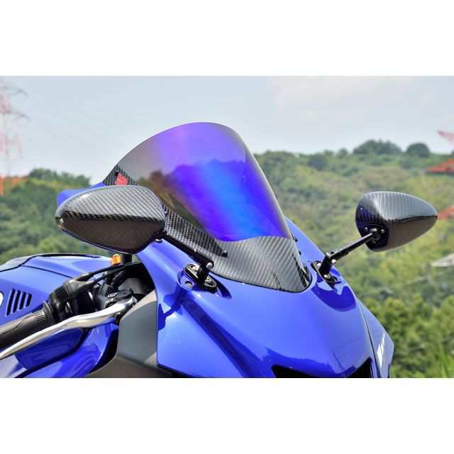 マジカルレーシング YZF-R6 YZF-R7 カーボントリムスクリーン 材質 綾織りカーボン製 カラー スモーク Magical Racing バ…の通販は外装
