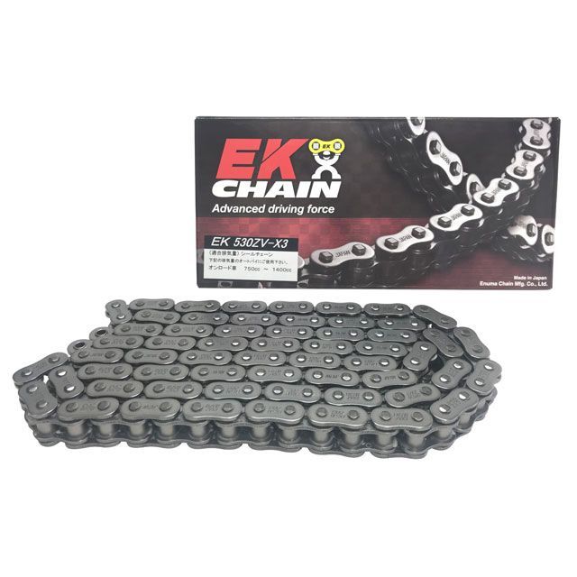 かくにんよう 江沼チェーン 汎用 NXリングチェーン 530ZV-X3 SLJ リンク数 132L EK