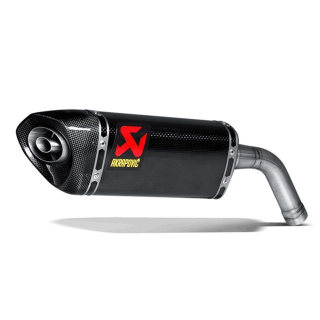 アクラポビッチ GROM スリップオンマフラー（カーボン） JMCA AKRAPOVIC