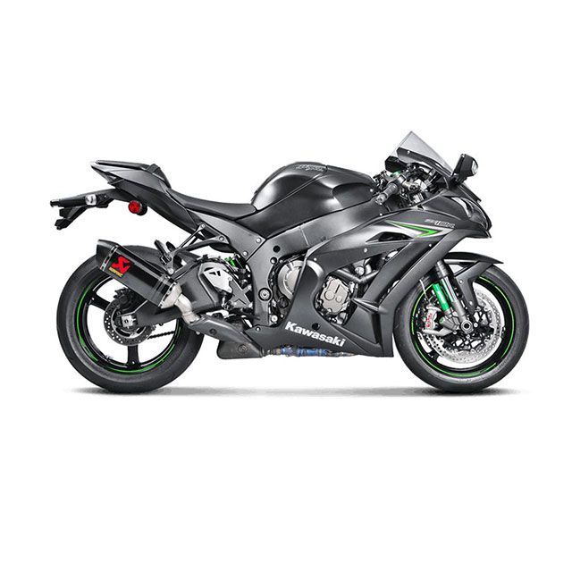 アクラポビッチ ニンジャZX-10R スリップオンマフラー（カーボン