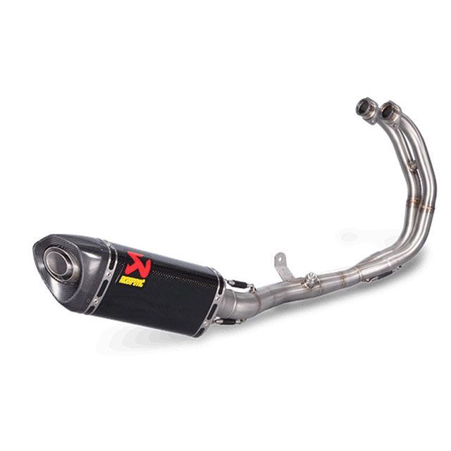 アクラポビッチ フルエキゾーストマフラー レーシング（カーボン） AKRAPOVIC バイクの通販は