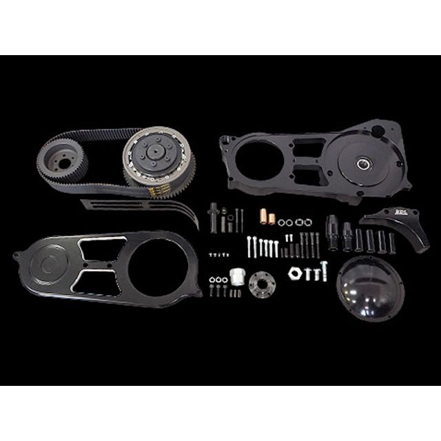 ベルトドライブリミテッド 2インチオープンベルトキット 90-06yツアラー・FXR 黒いこと Belt Drives Limited