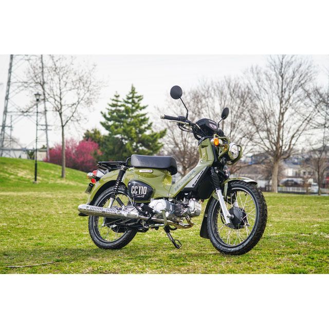 ホットラップ クロスカブ ダウンマフラー 純正ヒートガード使用 HOT LAP