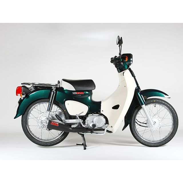 モリワキ SUPER CUB110 MEGAPHONE フルエキゾースト（ブラック） MORIWAKI バイク