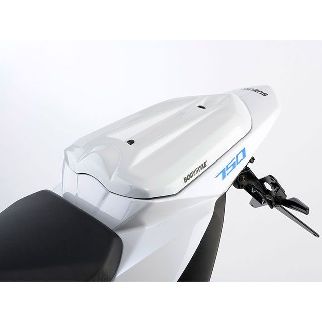 ボディースタイル GSR 750 シートカバー SUZUKI GSR 750 2011-2016 ホワイト BODY STYLE バイクの通販は