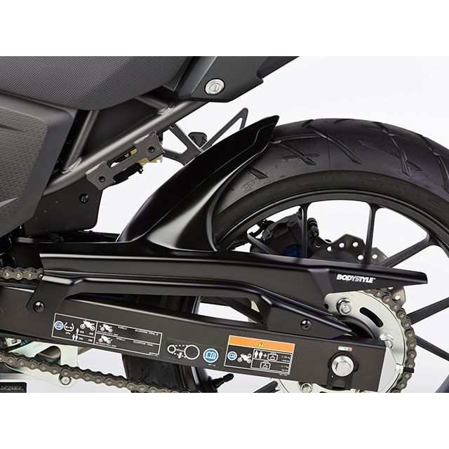 ボディースタイル Z1000 Z750R リアハガー KAWASAKI Z1000 2007-2009 / Z750R 2011-2012 マットブ…の通販は