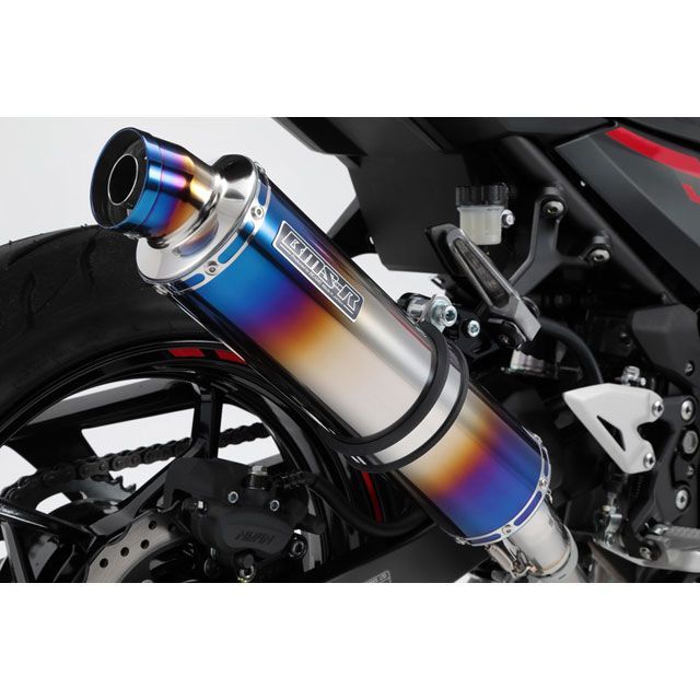BMS Ninja250 R-EVO スリップオンマフラー ヒートチタン 政府認証 BMS RACING FACTORY バイクの通販は 62,579円