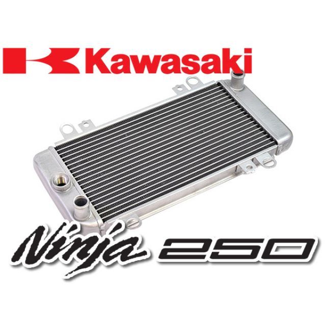 エートップ ニンジャ250R NINJA250R アルミラジエーター 本体 ニンジャ250R EX250 ATop バイク