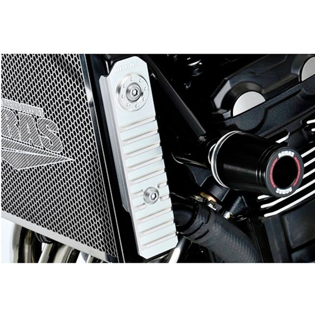 アグラス Z900RS ラジエターサイドカバー カラー ブラック AGRAS_1