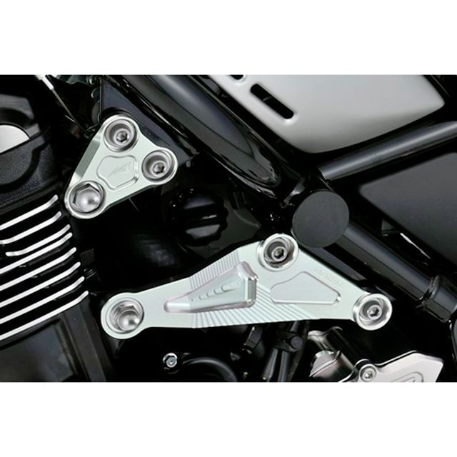 アグラス Z900RS エンジンハンガーセット フロント/リア カラー ブラック AGRAS バイクの通販は 37,942円