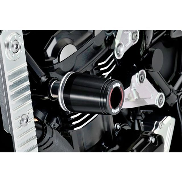 アグラス Z900RS レーシングスライダー 3点セット フレームφ50＋ジェネレターB ジュラコンカラー ホワイト タイプ ロゴ無 AGRAS_2