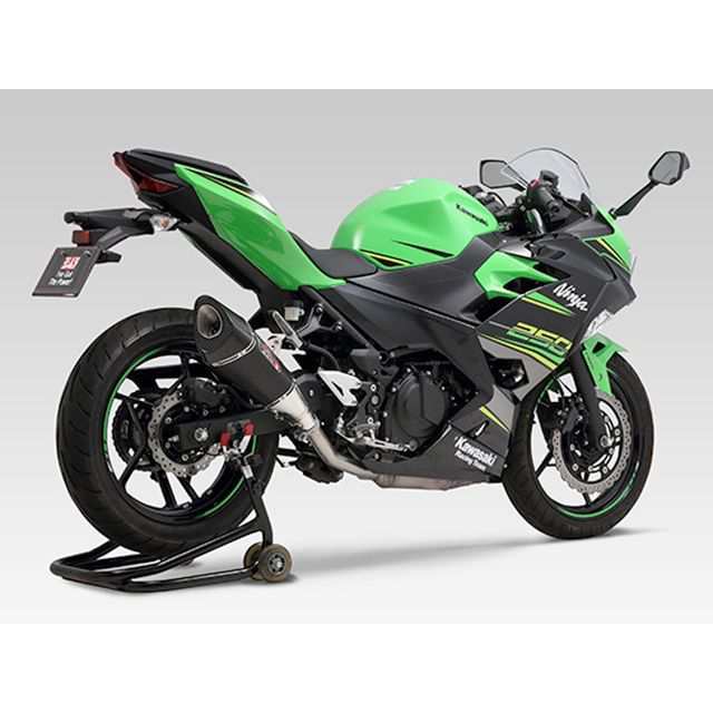 ヨシムラ Ninja250/ABS Ninja400 Slip-On R-11 サイクロン 1エンド EXPORT SPEC 政府認証 SM YOS…