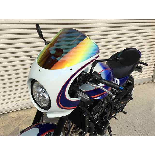 アクリポイント Z900RS CAFE カワサキZ900RSカフェスクリーン ストリートタイプ（ミラー） ACRY-Point バイクの通販は