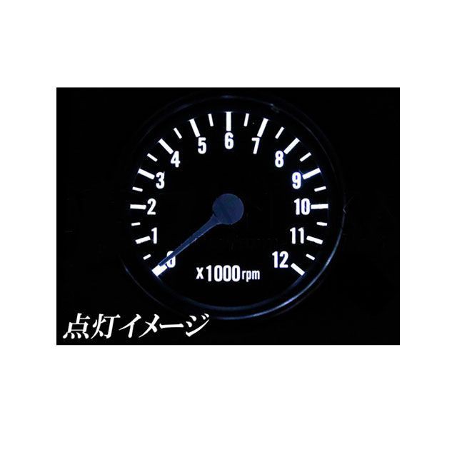 田中商会 汎用（12V） 汎用（12V） 60mm タコメーター12000rpm Sea Tac バイク