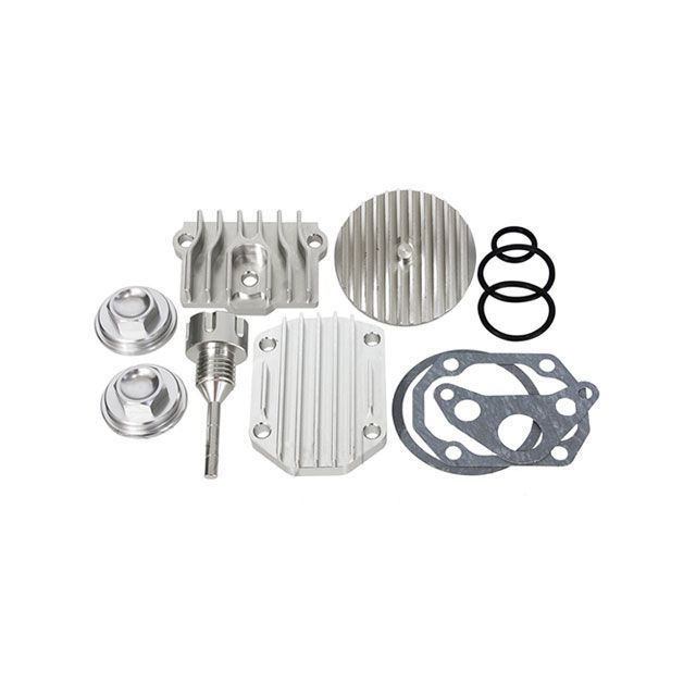 田中商会 モンキー・カブ モンキー・ダックスシリンダーヘッド用アルミビレットカバー6点セット Sea Tac バイクの通販は 10,117円