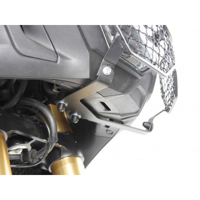 ヘプコ＆ベッカー CRF1000L AfricaTwin ヘッドライトグリルアダプター（黒いこと） HEPCO＆BECKER