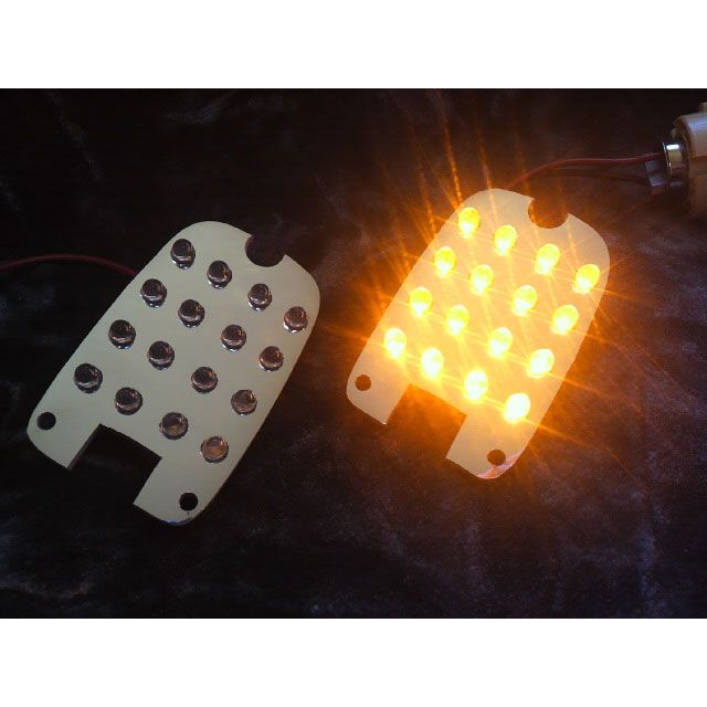 フロムネイバー SRX250/SRX400/SRX600用LEDウィンカー（2ユニット） 仕様 口金シングル球タイプ From Neighbor