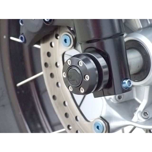 パイツマイヤー Versys 1000 フロントフォークスライダー X-Pad（エックスパッド） ブラック Peitzmeier バイクの通販は