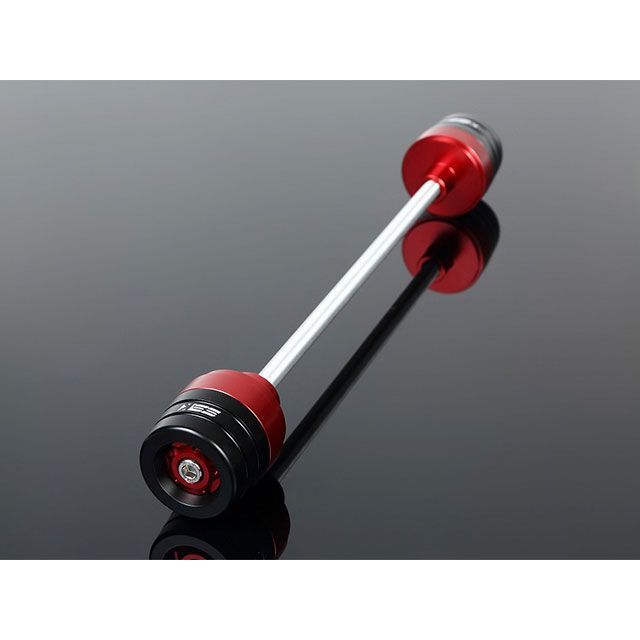 SPEEDRA S1000R S1000RR フロントアクスルスライダー カラー レッド SPEEDRA バイクの通販は