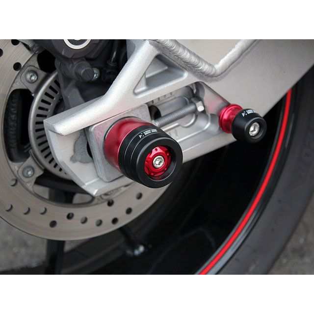 SPEEDRA リアアクスルスライダー カラー チタン SPEEDRA バイクの通販は