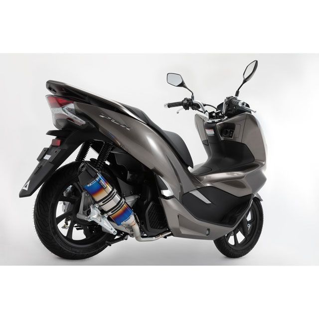 ビームス PCX125 CORSA-EVO II フルエキゾーストマフラー ヒートチタン