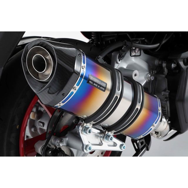 ビームス マジェスティS GT-CORSA マフラー ヒートチタン 政府認証 BEAMS バイクの通販は
