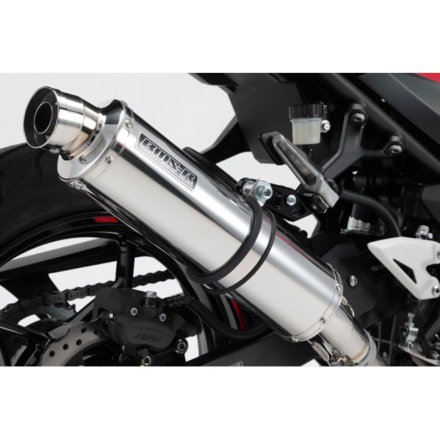 BMS NINJA400 R-EVO スリップオンマフラー ステンレス 政府認証 BMS
