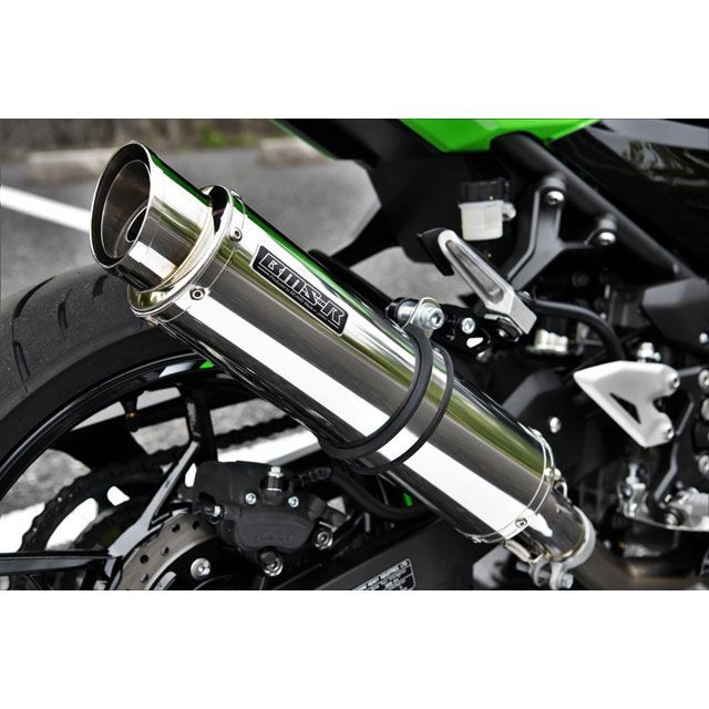 BMS NINJA400 R-EVO2 スリップオンマフラー ステンレス 政府認証 BMS