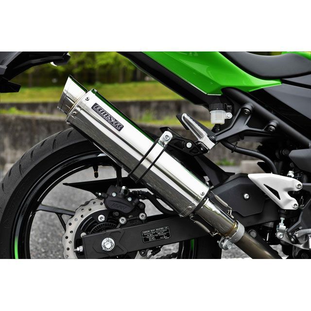 BMS NINJA400 R-EVO2 スリップオンマフラー ステンレス 政府認証 BMS