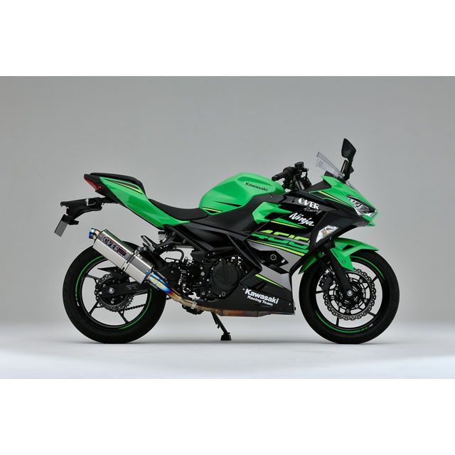 オーバーレーシング Ninja400 TT-Formula フルチタン スリップオン