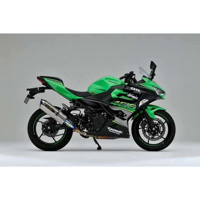 オーバーレーシング Ninja400 TT-Formula RS フルチタン スリップオンマフラー OVER RACING バイク