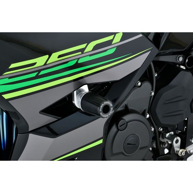 オーバーレーシング Ninja250 レーシングスライダー（シルバー） OVER RACING