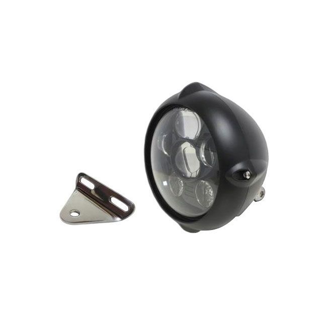 ガレージT&F マグナ250S マグナ250 5.75インチビンテージヘッドライト（ブラック） プロジェクターLED仕様＆ライトステー（タイプA） …の通販は