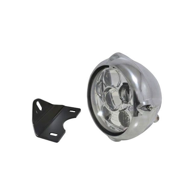 ガレージT&F 5.75インチビンテージヘッドライト（ポリッシュ