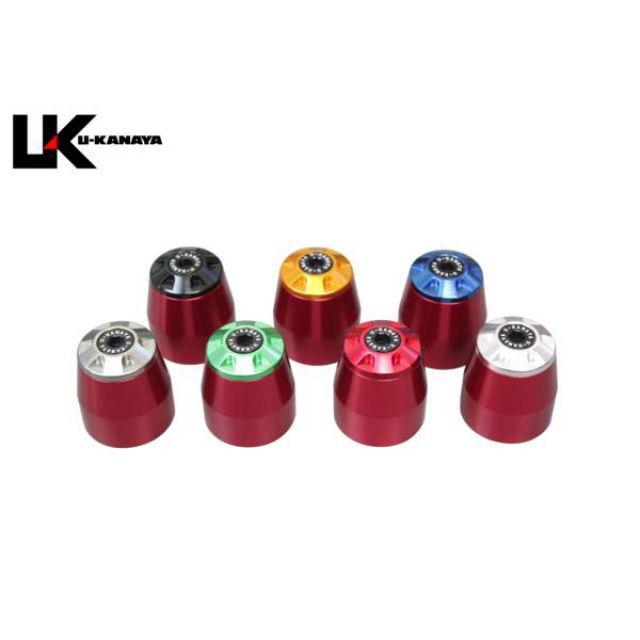 ユーカナヤ ニンジャ650 Z650 アルミビレットハンドルバーエンド