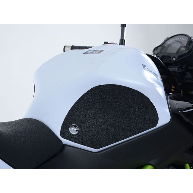 アールアンドジー Ninja650 Z650 タンクトラクショングリップ 2-Grip Kit カラー ブラック R&amp;G