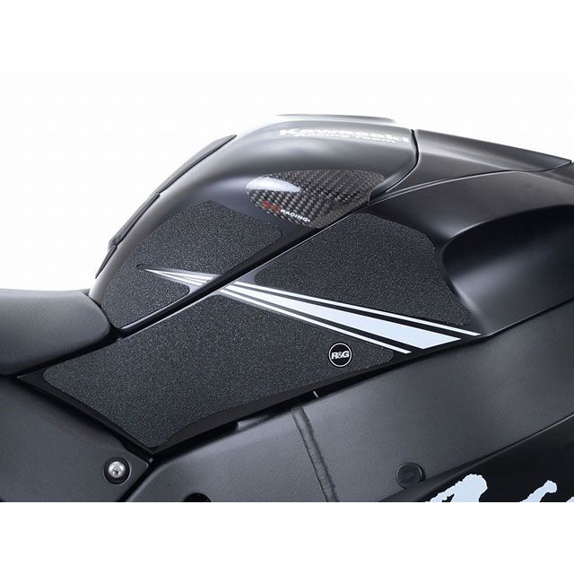 アールアンドジー ZX-10R タンクトラクショングリップ 6-Grip Kit Winter Edition カラー ブラック R&G バイクの通販は