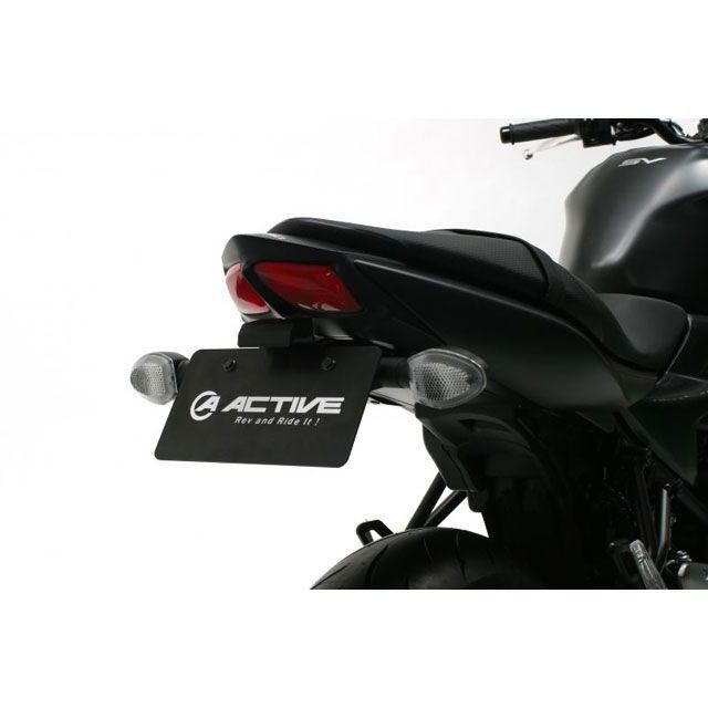 アクティブ SV650 ABS SV650X ABS フェンダーレスキット（ブラック） LEDナンバー灯付き ACTIVE バイク