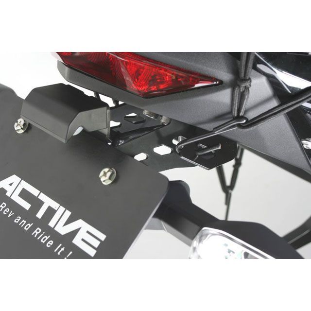アクティブ Ninja250（ABS） Ninja400（ABS） フェンダーレスキット（ブラック）LEDナンバー灯付き ACTIVE_4